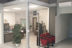 Vetrata spazio uffici Sesta Rete - Bologna