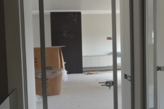 Vetrata con porta Spazio Faraone - Bologna